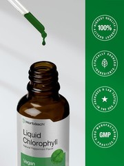 Horbaach Liquid Chlorophyll Drops, Peppermint Flavor (2 fl oz)