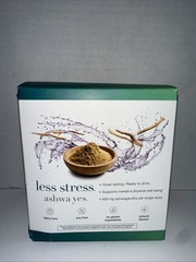Less Stress Ashwa Yes. 1200mg Ashwagandha Per Dose 12 Pack Blueberry Flavor