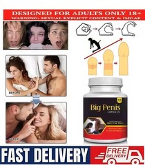 Penis-enlarger New XXXL Gain 12+ Inches Growth Capsules Faster Growth 60 Caps