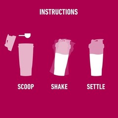 Whey Protein Isolate Powder Mixed Berry Flavor 20g Protein per Serving for