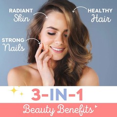 Biotin Hair Gummies For Unisex, Hair Fall Controll, DHT Blocker / 60 Gummy