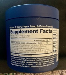 Body Health Perfect Amino Mocha (30 Servings) Exp 01/2028