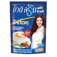 5 x Beauti Srin Plus Detoxi Coffee Detox Fiber Diet Weight Control Drink Sachet