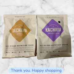 FOR 2 BAGS KA’CHAVA Coconut + Chai ALL IN ONE NUTRITION SHAKE 15.31 Oz Kachava