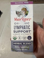 Mary Ruth’s Organic Lymphatic Support Liquid Extract, Alcohol Free,Free Shipping
