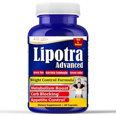 Lipotra Weight Loss Fat Burn Pills – Weight Loss Supplement – 60 Diet Pills
