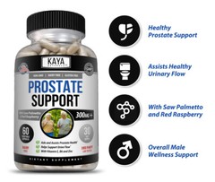 (2 Pack) Prostate Support – Reduce Frequent Urination, Stamina supplement 60ct