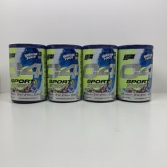 (4) C4 Sport Pre-Workout Hawaiian Punch Berry Blue Typhoon 14.3 oz Exp 6/2026