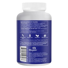 Qunol Brain Health Memory Plus Magnesium L Threonate Citicoline 100 Tablets
