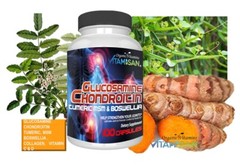 Glucosamine Chondroitin Turmeric & MSM 200 CAPSULES – Bones, Joint Support Pills