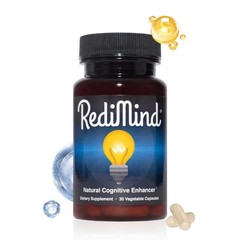 RediMind Natural Cognitive Enhancer Fitnes 30 Capsules – Focus, Memory & Brain –