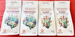 4x MicroJoy Concentrate+Elevate Functional 120 Mushroom Gummies Vegan Brain,Mood