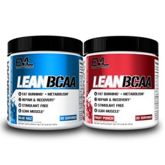 Evlution Nutrition Lean BCAA – Fat Burn + Amino Acid – 30 Servings – All Flavors