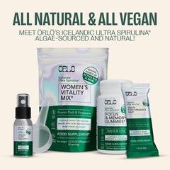 ORLO BRAIN PERFORMANCE BAR – Vegan Protein Bars for Brain Energy Support – F…