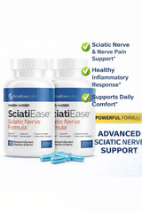 2 package SciatiEase Labs Sciati Ease Sciatic Nerve Formula 120 Cap Exp 12-2026
