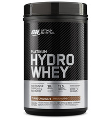 Optimum Nutrition Platinum Hydrowhey Protein Powder, Turbo Chocolate, 20 Serving