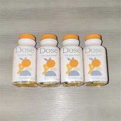 Dose Liver Health Liquid Supplement Turmeric + Milk Thistle 2 fl oz Lot of 4
