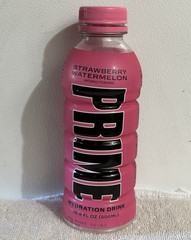 PRIME Strawberry Watermelon Hydration Drink, Liquid, 16.9 fl oz (500 mL)