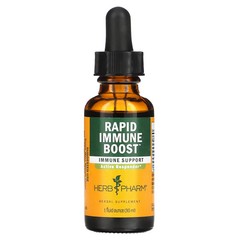 2 X Herb Pharm, Rapid Immune Boost, 1 fl oz (30 ml)