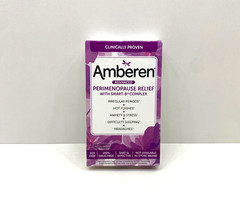 NEW Amberen Advanced Perimenopause Relief With Smart-B Complex Supplement 2026