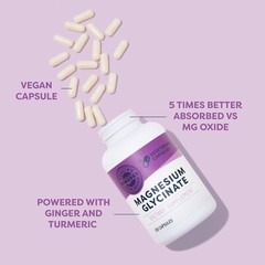 Vimergy Magnesium Glycinate, 90 Servings – Promotes Relaxation & Sleep