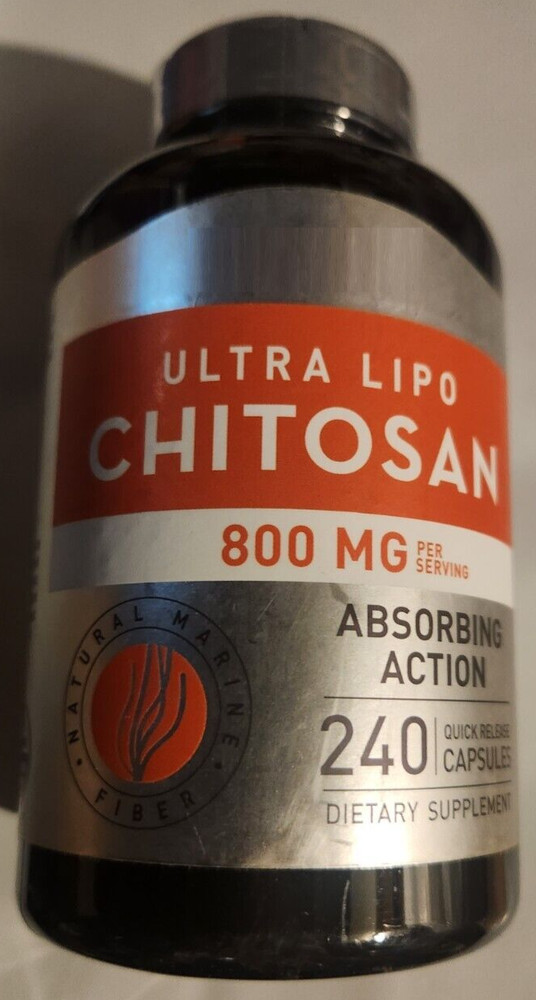Chitosan 800mg from Shellfish 240 Caps