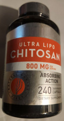 Chitosan 800mg from Shellfish 240 Caps