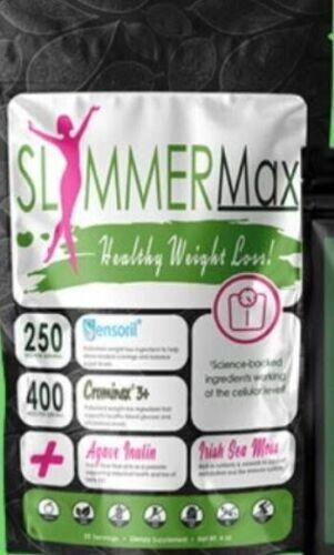 Slimmer Max Powdered Supplement Flatten Belly, Speed Up Metabolism, 30 Servings