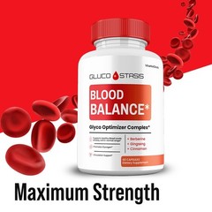 Gluco Stasis Blood Balance Capsules, Max Strength , GlucoStasis Pills (1 Pack)