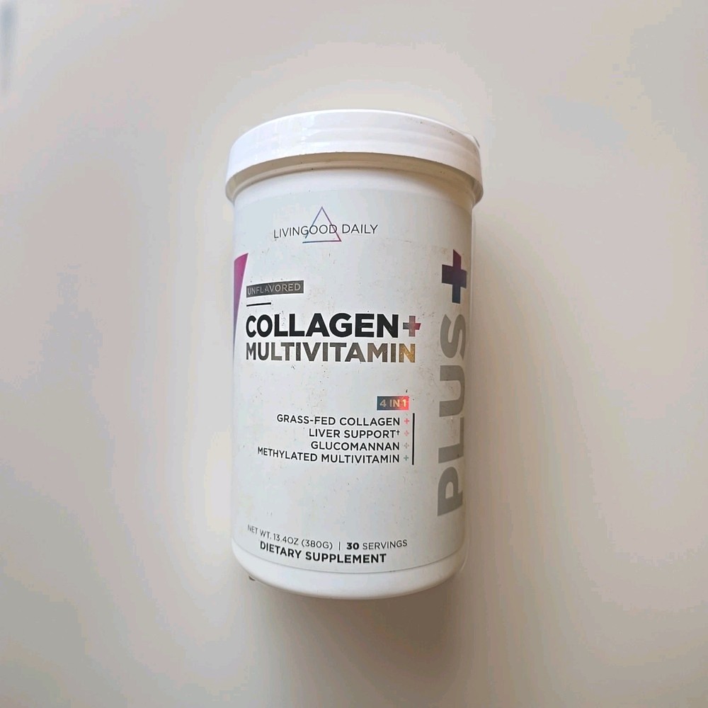 Livingood Daily Collagen Powder for Women & Men, Unflavored, Grass Fed Hydrol…