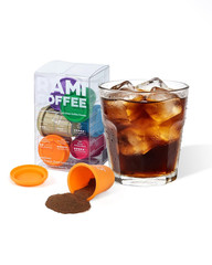 Cold Brew Freeze Dried Instant Coffee Powder, Various Roast 100% Arabica, 6 Port