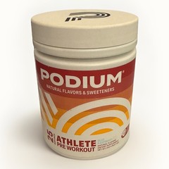 Podium Athlete Pre Workout Creatine Drink Mix Blue Raspberry Exp 01/2026 Sealed