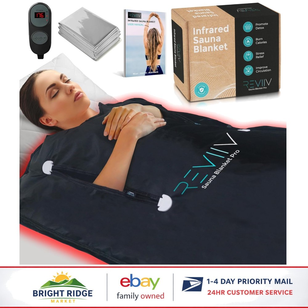 Detoxifying Sauna Blanket with Adjustable Settings for Personalized Experience