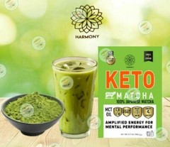 Harmony™Keto Matcha Single Serve To Go Packets 0.7Oz Gluten Free MCT Oil(3 Pack)