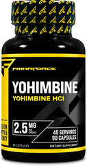 Yohimbine Hcl 2.5Mg, 90 Capsules – Non-Gmo and Gluten Free Supplement