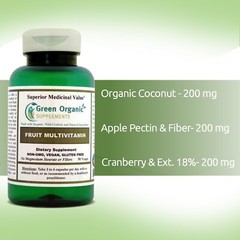 Green Organic Supplements’ Fruit Multivitamin, Polyphenol, Super