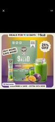 Taste Salud Greens + Superfoods Drink Mix Passion Fruit