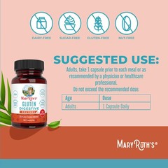 MaryRuth’s Gluten Digestive Enzymes | Up to 2 Month Supply | Proprietary Enzy…