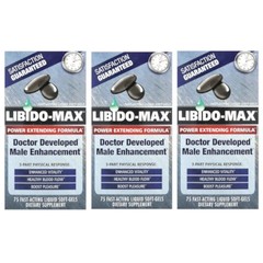 Applied Nutrition Libido-Max Fast-Acting Liquid Softgels 75 sgels (Pack of 3)