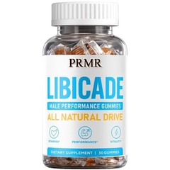 (1 to 5 pack) Libicade Gummys Advanced Male Support Formula Vitamin (30 Gummies)