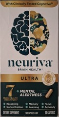 Neuriva Ultra – 60 Capsules (Brain health supplement) Memory, focus EXP 09/2027