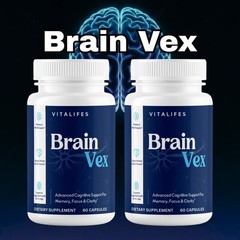 (2 Pack) BrainVex Nootropic All Natural Brain Supplement Brain Vex 60 Capsules