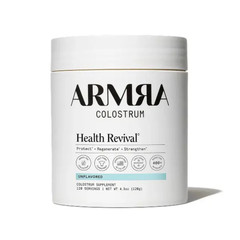 ARMRA Colostrum Unflavored 120 Servings Health Revival Powder 4.3oz