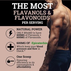 1 PACK Black Forest High Flavanol Cocoa Powder and Flavonoids Supplements 1200mg