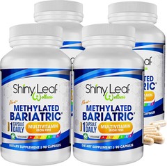 Bariatric Multivitamin Iron-Free (Once-a-day Vegetarian Capsule) Shiny Leaf