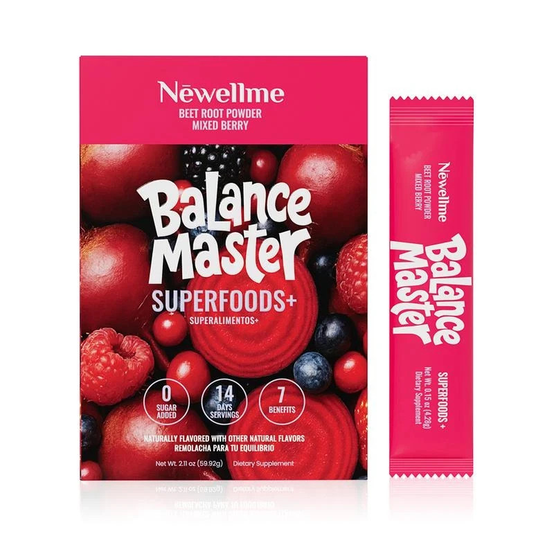 NEWELLME Super Red Food Powder, Supports Blood Pressure, Benefits Leg Veins, Hea