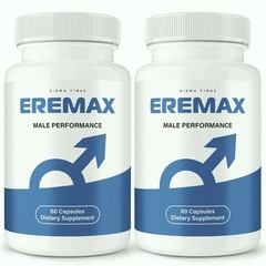 Eremax Capsules for Men, Male Vitality & Performance Support Supplement – 2 Pack