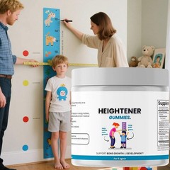 New 60Softgels Heightener Gummies Organic Height Growth For Kids,Teens