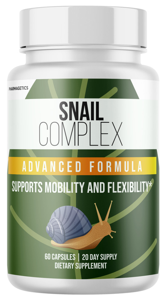 Snail Complex Joint Health Support, Advanced Formula for Mobility- 60 Capsules