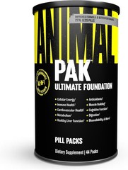 Animal Pak – Convenient Multivitamin for Men & Women Daily All-in-One Vitamin &A